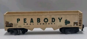 AMERICAN FLYER S GA. # 24230 PEABODY COAL CO. 3-BAY HOPPER - Bild 1 von 7