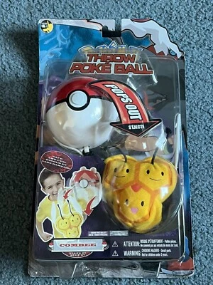 Pokemon DP Battle Dimension Throw Poke Ball Combee Series 7 Jakks Pacific - Image 1 of 4