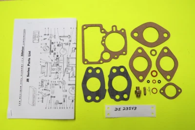 Kit de reparación de carburador Tillotson JR2 JR4 JR6 Chrysler DeSoto Dodge Chev IHC Foto 1 de 2