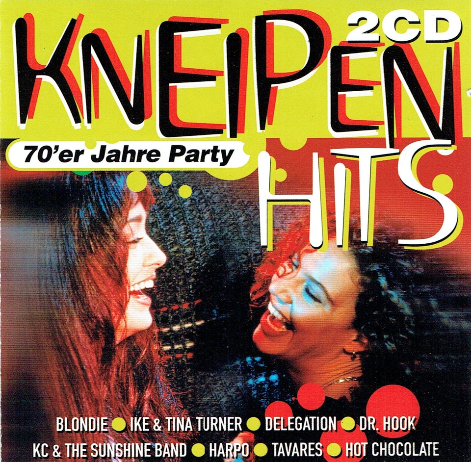 (2CD's) Kneipen Hits - 70er Jahre Party - Racey, Harpo, Stars On 45, Deep Purple - Bild 1 von 2