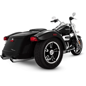 Vance & Hines 16798 Chrome Twin Slash Slip-On Mufflers for Freewheeler '15-'16 - Bild 1 von 1
