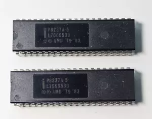 2x Intel P8237A-5 Integrated Circuit Controller L7060539 DIP-40 As Removed - Picture 1 of 4