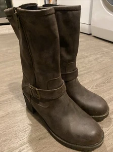 Botas Rocket Dog para mujer UK 7 EUR 40 marrón medio pantorrilla - Imagen 1 de 9