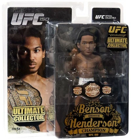 Benson Smooth Henderson UFC 150 Champion Figure NIB Round 5 Ultimate Fighting Cover