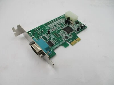 StarTech PEX1S553LP PCI 1-Port RS232 Serial Adapter Card Low Profile Tested - Image 1 of 4