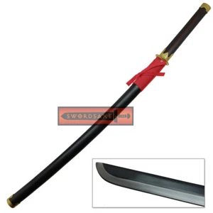 Tales of Berseria Rokurou Rangetsu Katana Cosplay Anime Carbon Steel Sword - Picture 1 of 3