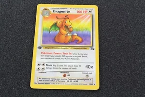 Pokemon Fossil 1st Edition 19/62 Non Holo Dragonit Neuwertig - Bild 1 von 2