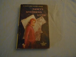 Nancy Drew Mystery #8 Nancy's mysteriöser Brief HB Buch Carolyn Keene 1968 - Bild 1 von 5