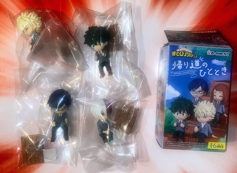 My Hero Academia Re-Ment Iida Bakugo Deku Todoroki A Moment On the Way Home Set Cover