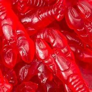 Kervan Red Lobsters 5 POUND Bulk Cherry Flavored Gummies FREE SHIPPING - Picture 1 of 2
