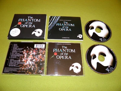The Phantom Of The Opera Original Cast - Remastered 25th Anniversary 2xCD Box NM - Image 1 of 4