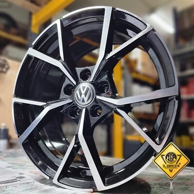 Estoril 4 Cerchi In Lega 18" Compatibili con Volkswagen Mk Golf 5 6 7 8 GTD GTI - Imagen 1 de 4