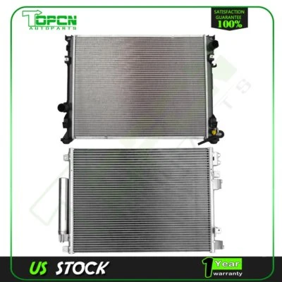 New Assembly AC Condenser & Radiator for 2005 2006 2007 2008 Dodge Magnum - Imagem 1 de 4