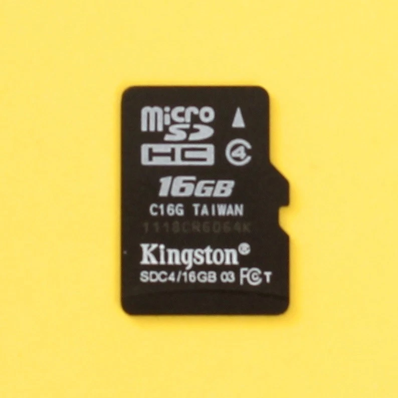 Kingston 16GB Micro SDHC (Micro SD) Class 4 Memory Card for Cameras, Phones etc. - Image 1 of 1