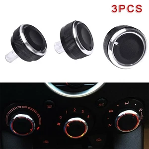 Control Buttons Switch Knob A/C Black For Mazda 2 Demio 2007-14 Practical - Picture 1 of 8