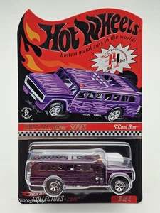Hot Wheels RLC Redline Club S'cool Bus Purple - Picture 1 of 7
