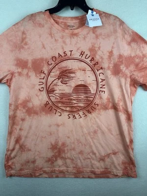 Camiseta Arizona Streetwear lavado ácido Gulf Coast Beach Surfer para hombre XL Foto 1 de 4