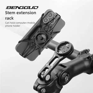 Nuevo soporte de reloj de aleación de aluminio, soporte de extensión de teléfono móvil para reloj de bicicleta de montaña - Imagen 1 de 6