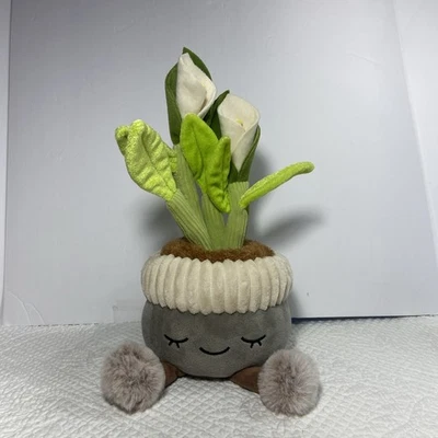 "Invernadero de Russ 12"" Plantas de peluche Flores Cala Lirio Juguete Peluche Animal" Foto 1 de 4
