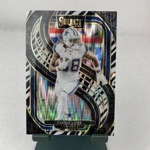 Ceedee Lamb 2024 Panini Select Fútbol Premier Nivel Zebra Prizm SSP *LEER DESCRIPCIÓN - Imagen 1 de 10