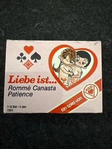 Liebe ist - Romme - Bridge - Canasta - Ein Spiel von ASS 1138/3 - Foto 1 di 1