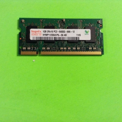 Hynix HYMP112S64CP6-S6 1GB DDR2-800 (PC2-6400) PC2-6400S Random Access Memory R - Image 1 of 2