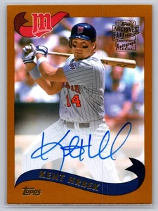 2021 Topps Archives #FFA-KH Kent Hrbek Fan Favorites Autographs - Picture 1 of 2