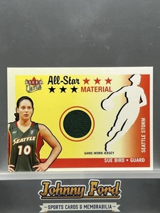 Camiseta deportiva Fleer Ultra WNBA 2003 Sue Bird All-Star Material Game usada #AS-SB - Imagen 1 de 2