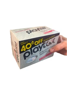 Vtg NOS 1990 90s Tampons Playtex Non Deoderant Super 28 Ct  Movie Prop Sealed - Picture 1 of 4