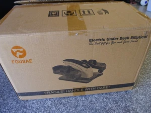 FOUSAE Under Desk Elliptical, Upgraded 6 Adjustable Resistance &15 Speeds Leg Ex - Picture 1 of 5