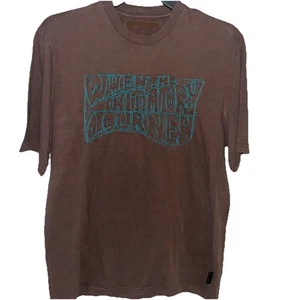 Chevignon Men’s T-Shirt Size M Brown Embroidered Logo Casual Streetwear Tee - Picture 1 of 7