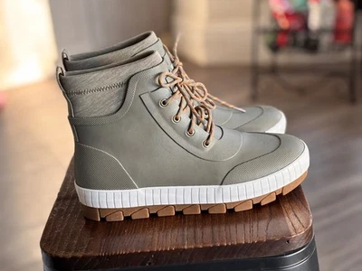 Sperry Mujer’s Torrent Con Cordones Moda Plataforma Verde Botín Talla 9 Foto 1 de 4