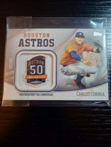 2020 topps astros 50th anniversary Carlos Correa #JSES-CC - Picture 1 of 5
