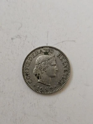 1953 Switzerland 10 Rappen KM #27 - Image 1 of 4