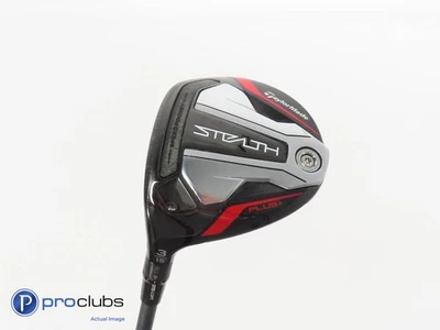 Left Handed TaylorMade Stealth PLUS+ 15* 3 Wood - HZRDUS Smoke 70g X-Flex 377222 - Image 1 of 4