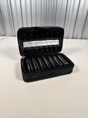 Hohner Harmonica Marine Band Special 20 Set w/ 7 Harmonicas & Case - Image 1 of 4