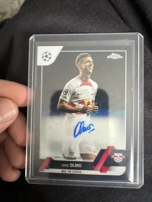 Dani Olmo 2023 Topps UEFA Champions League Auto /10 #CA-DO - Image 1 of 2