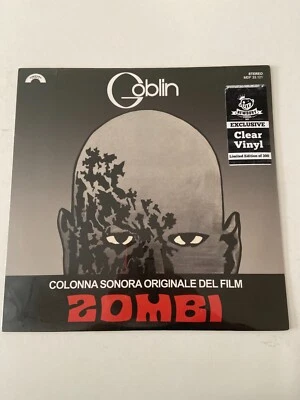 Zombi by Goblin Clear Vinyl LP Soundtrack Newbury Comics Ltd Ed of 300 Sealed - Image 1 of 2