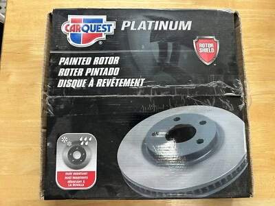 Окрашенный платиной тормозной ротор Carquest YH145639P для 2017 Volkswagen Tiguan - Изображение 1 из 3