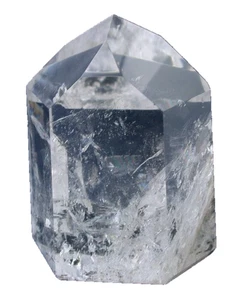 490 Gram 3 2/5 Inch Large Quartz Point Crystal Healing Paperweight ES5606/51125 - Picture 1 of 12