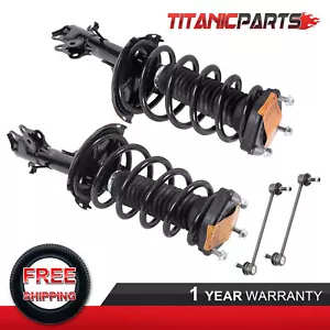 Struts Assembly Sway Bar End Links For Toyota Highlander RX330 AWD Rear Side - Picture 1 of 11