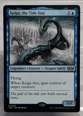 Keiga, the Tide Star - Rare/Leg. Kreatur - Commander: Tarkir Dragonstorm - EN/NM - Bild 1 von 2