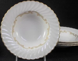 Juego de cuatro tazones de sopa de borde gris barroco siracusa - Imagen 1 de 5