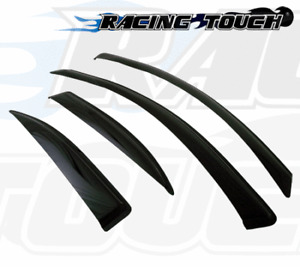 2MM Window Visor Wind Guard Outside Mount 4pc For 2012 2013-2015 Toyota Prius C