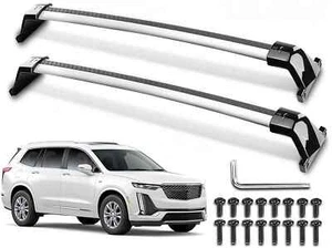 Roof Rack Cross Bar for Cadillac XT6 2020-2025 Luggage Cargo Carrier Accessories - Picture 1 of 6