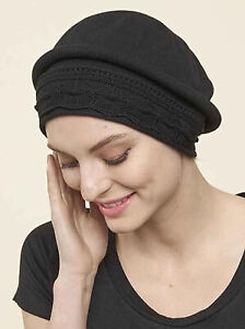 Parkhurst of Canada Cotton Knit Pointelle Topper Beret, Style# 30014