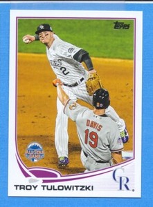 2013 Topps Update #US88 Troy Tulowitzki All-Star Rockies