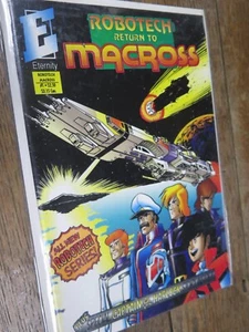 Robotech Return to Macross #1 1993 VF/VF+ Eternity Comics VINTAGE - Picture 1 of 7