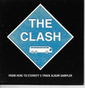 CLASH FROM HERE TO ETERNITY LIVE promo cd sampler - Imagen 1 de 3