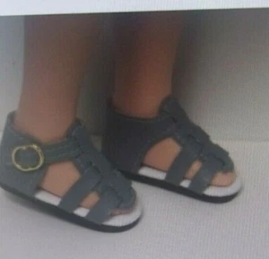 LESEN: Riemensandalen Schuhe für 14" Puppen - wählen Sie eine - Bild 1 von 16